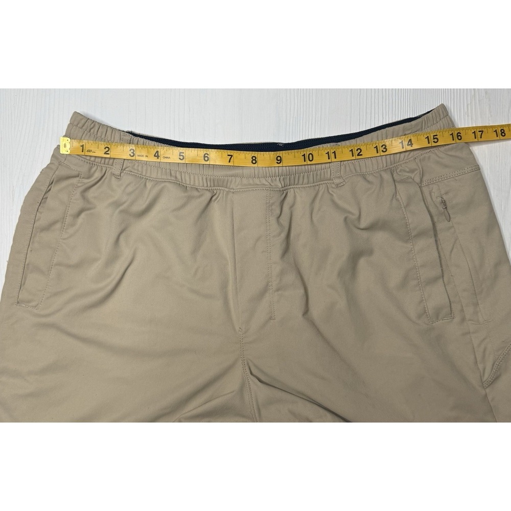 Birddogs Lined Athletic Golf Sports Classic Shorts Stretch Beige Tan 6" Men XL - Picture 4 of 6